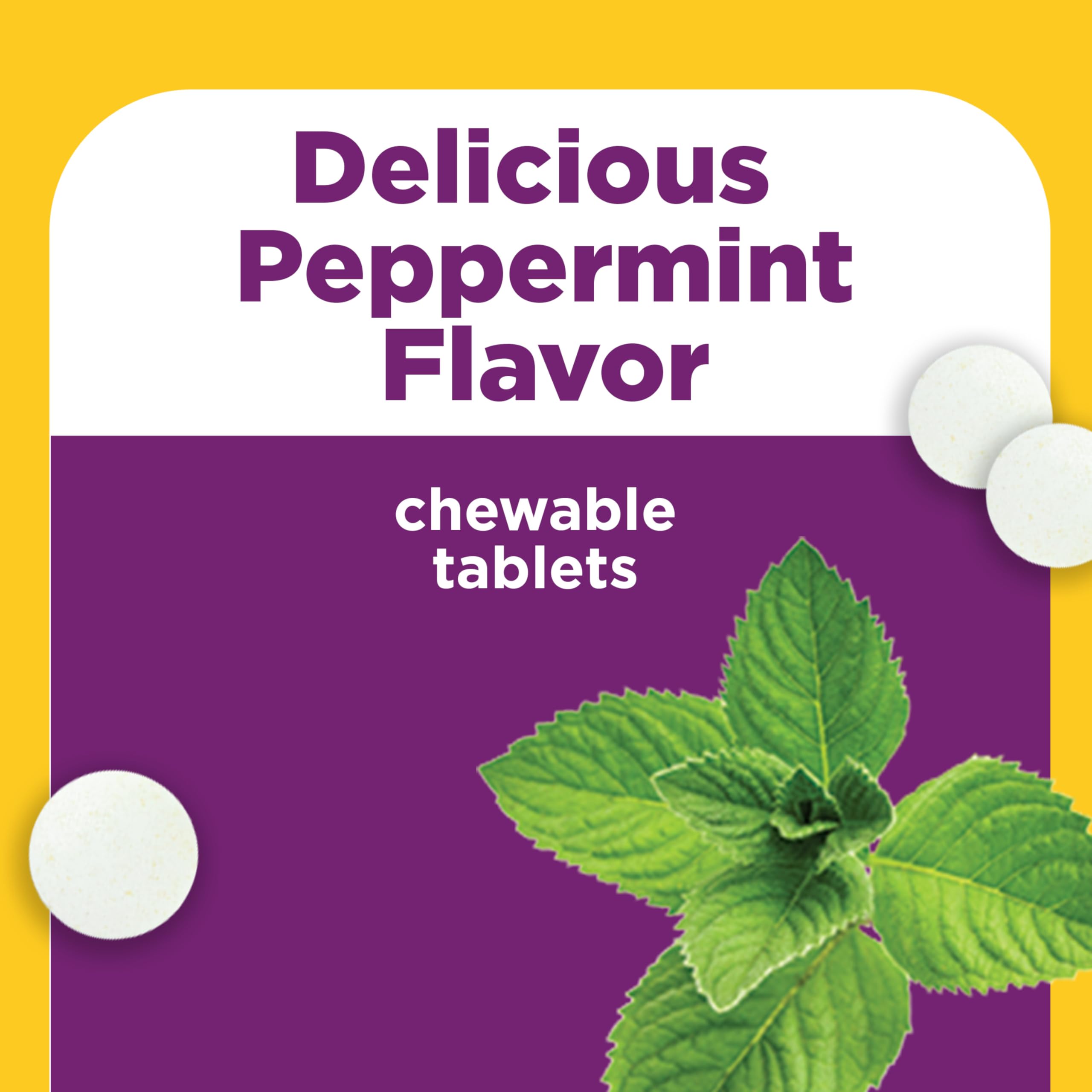 Nature Made Digestive Enzymes 5-in-1 Blend, Digestive Health Support, 90 Chewable Tablets, 30 Day Supply - Image 4