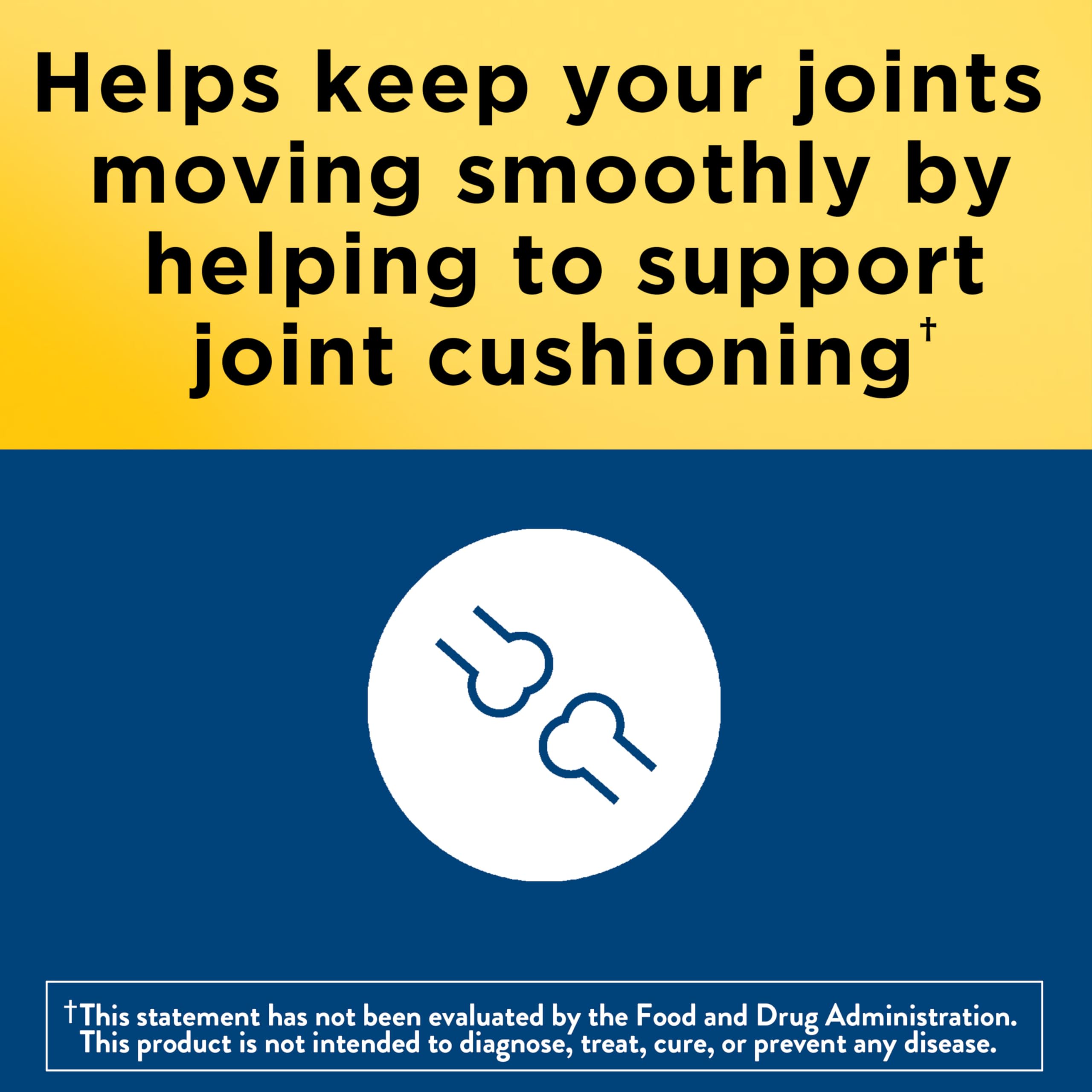 Nature Made Glucosamine Chondroitin Complex with MSM, Dietary MSM Glucosamine Chondroitin Supplement for Joint Support, 120 Caplets, 60 Day Supply - Image 3