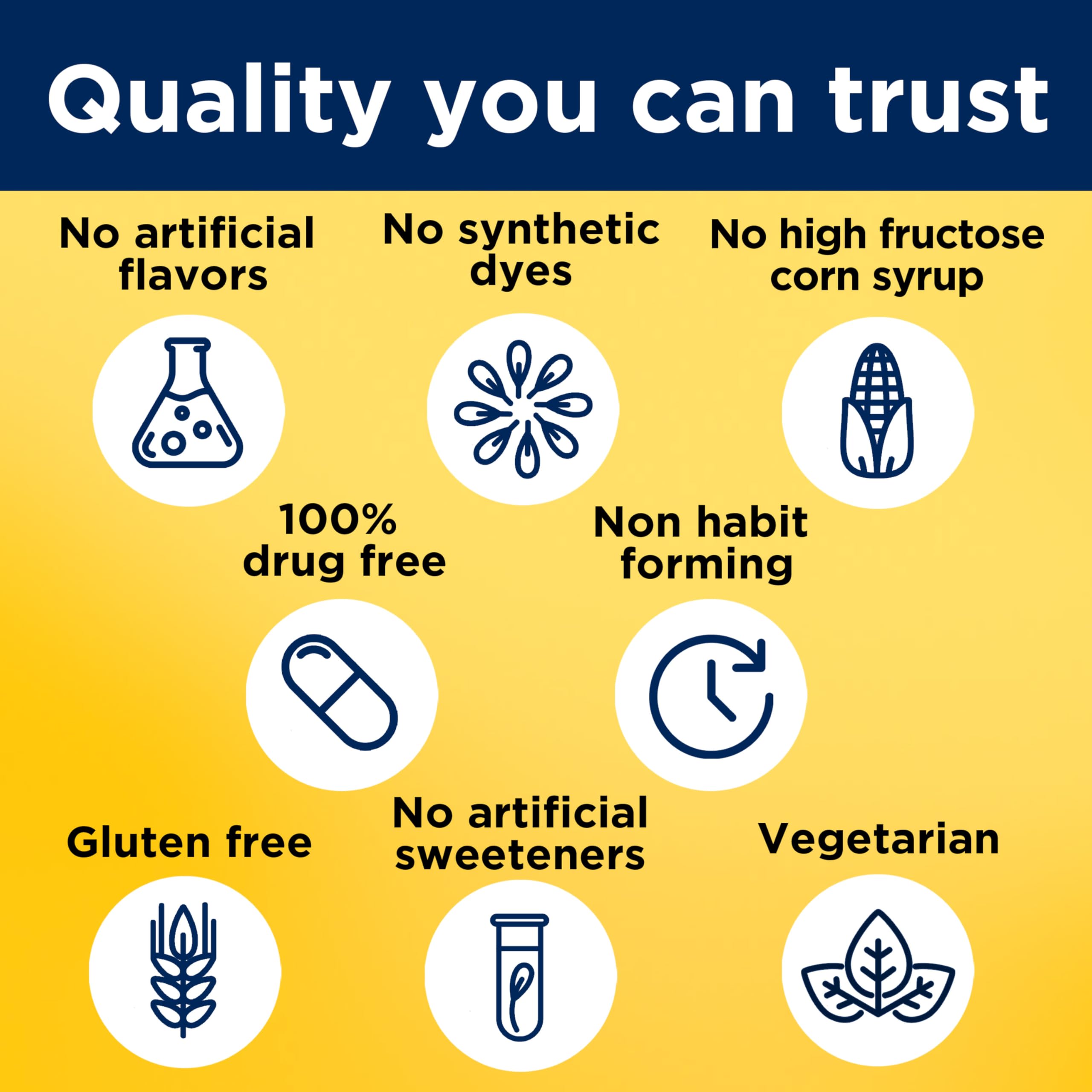 Nature Made Kids First Sleep Melatonin Gummies, 100% Drug-Free Sleep Aid, Kids Sleep Gummies for Restful Sleep, 45 Count - Image 5