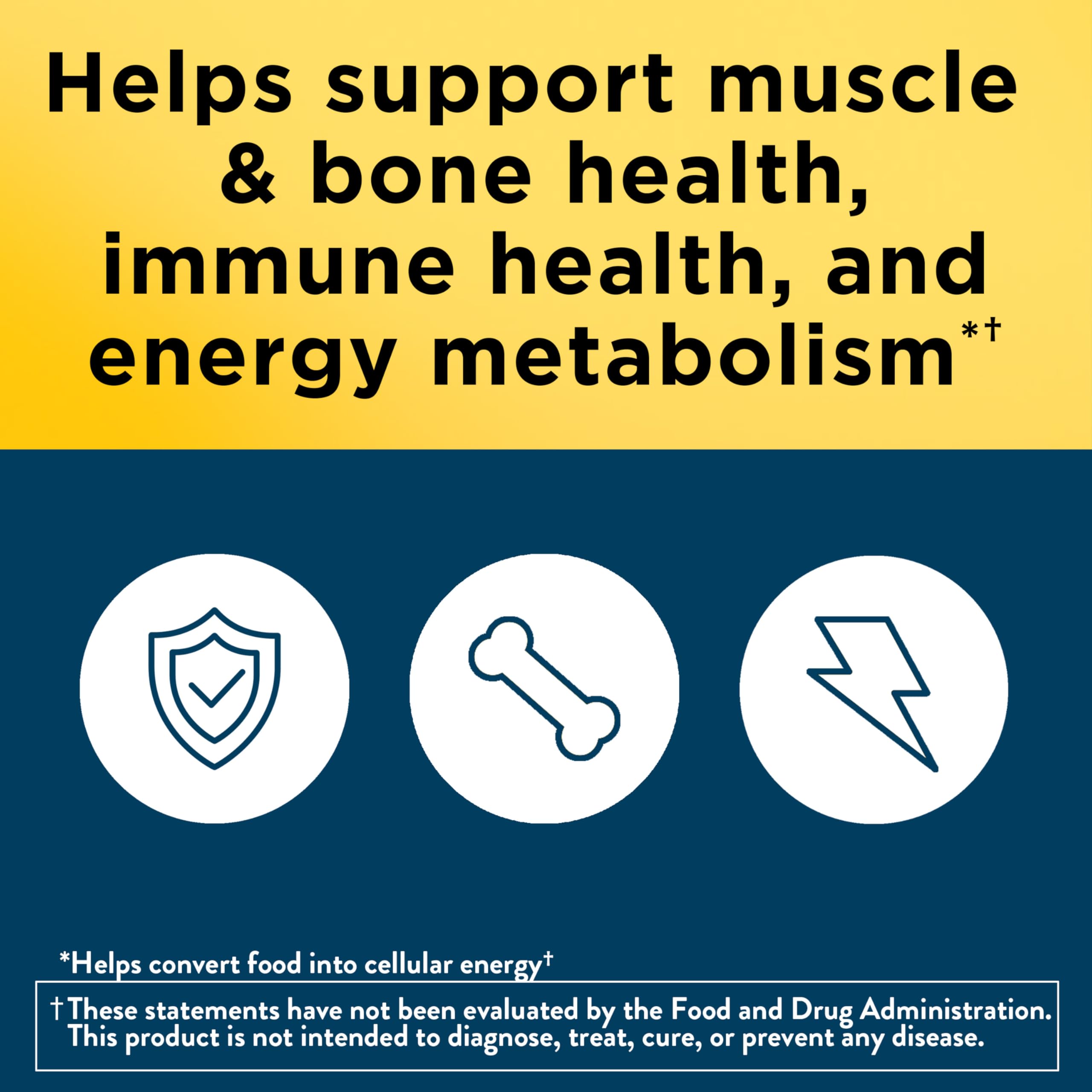 Nature Made Multivitamin for Men Over 50, Mens Multivitamins 50 Plus, Daily Nutritional Support, Nature Made Multi Vitamins, 90 Tablets, 90 Day Supply - Image 3