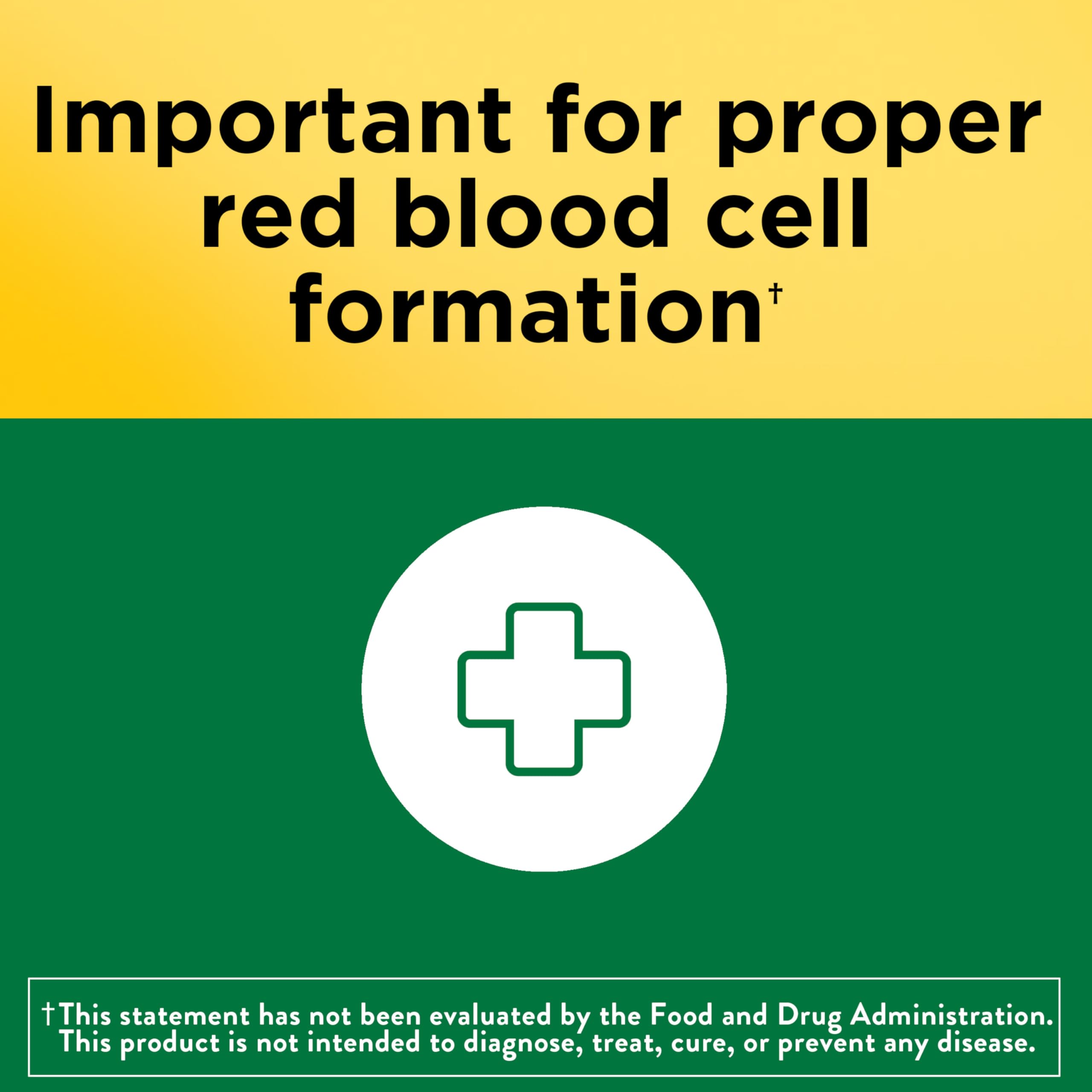 Nature Made Vitamin B6 100mg, B6 Vitamins for Energy Metabolism Support, 100 Tablets, 100 Day Supply - Image 3