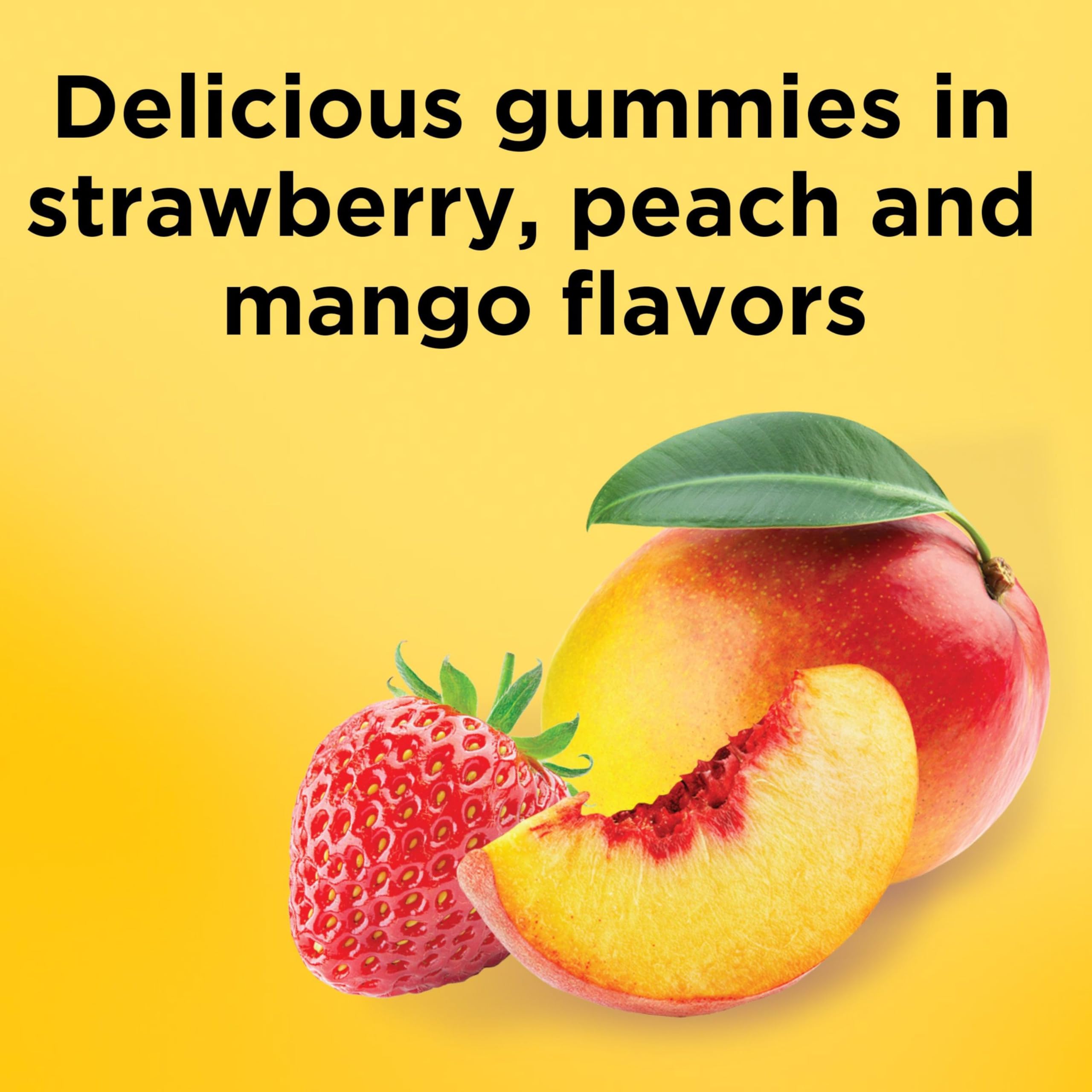 Nature Made Vitamin D3 1000 IU Gummies, Bone, Teeth, Muscle and Immune Health Support, 90 Day Supply, 90 Vitamin D Gummies for Adults - Image 3