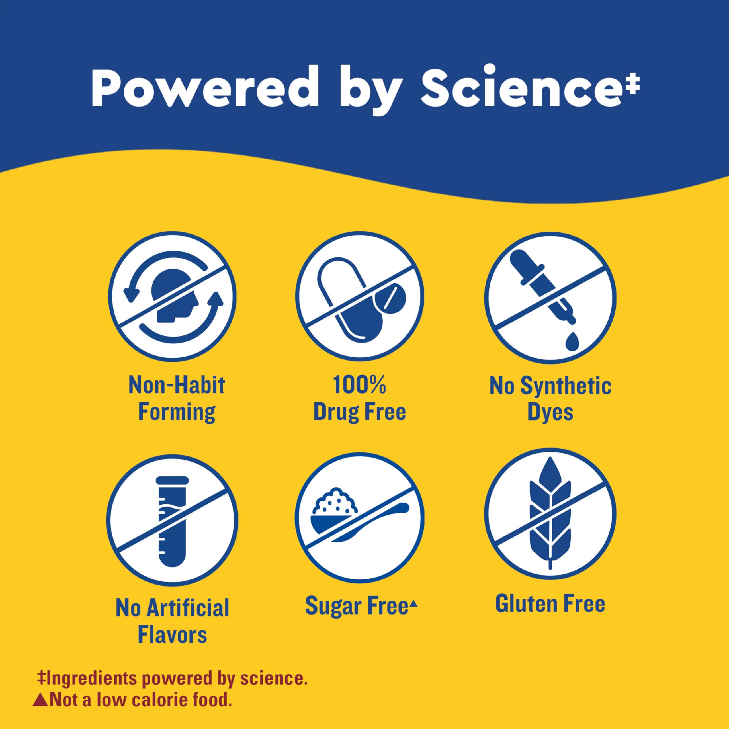 Nature Made Wellblends Back To Sleep, Lower Dose Melatonin 1 mg, L theanine 100 mg and GABA 100mg, Sleep Supplement, 40 Fast Dissolve Tablets - Image 5