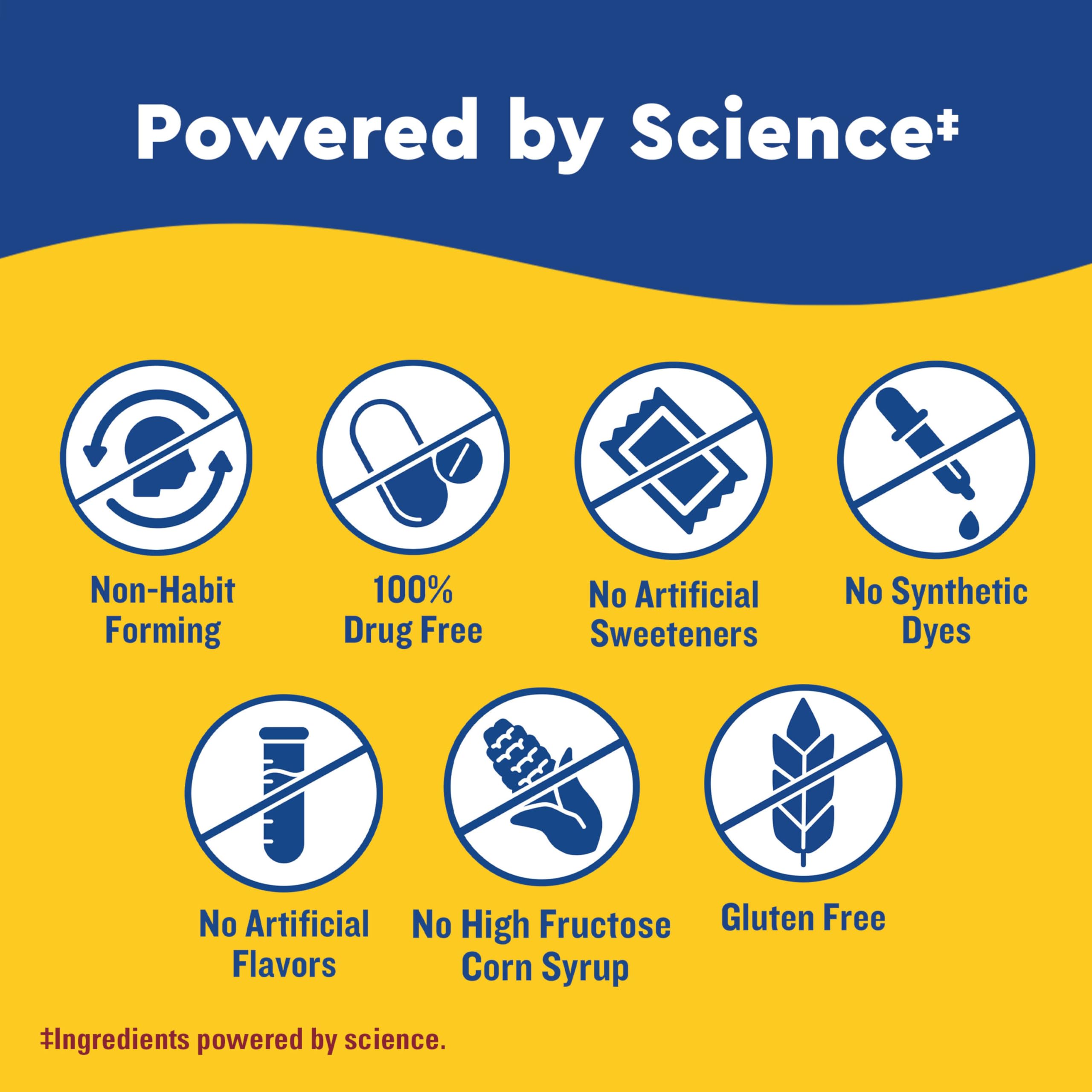 Nature Made Wellblends Sleep and Recover, Sleep Aid with Melatonin 3mg to Support Restful Sleep, plus L theanine 200mg and Magnesium Citrate, 44 Gummies - Image 5