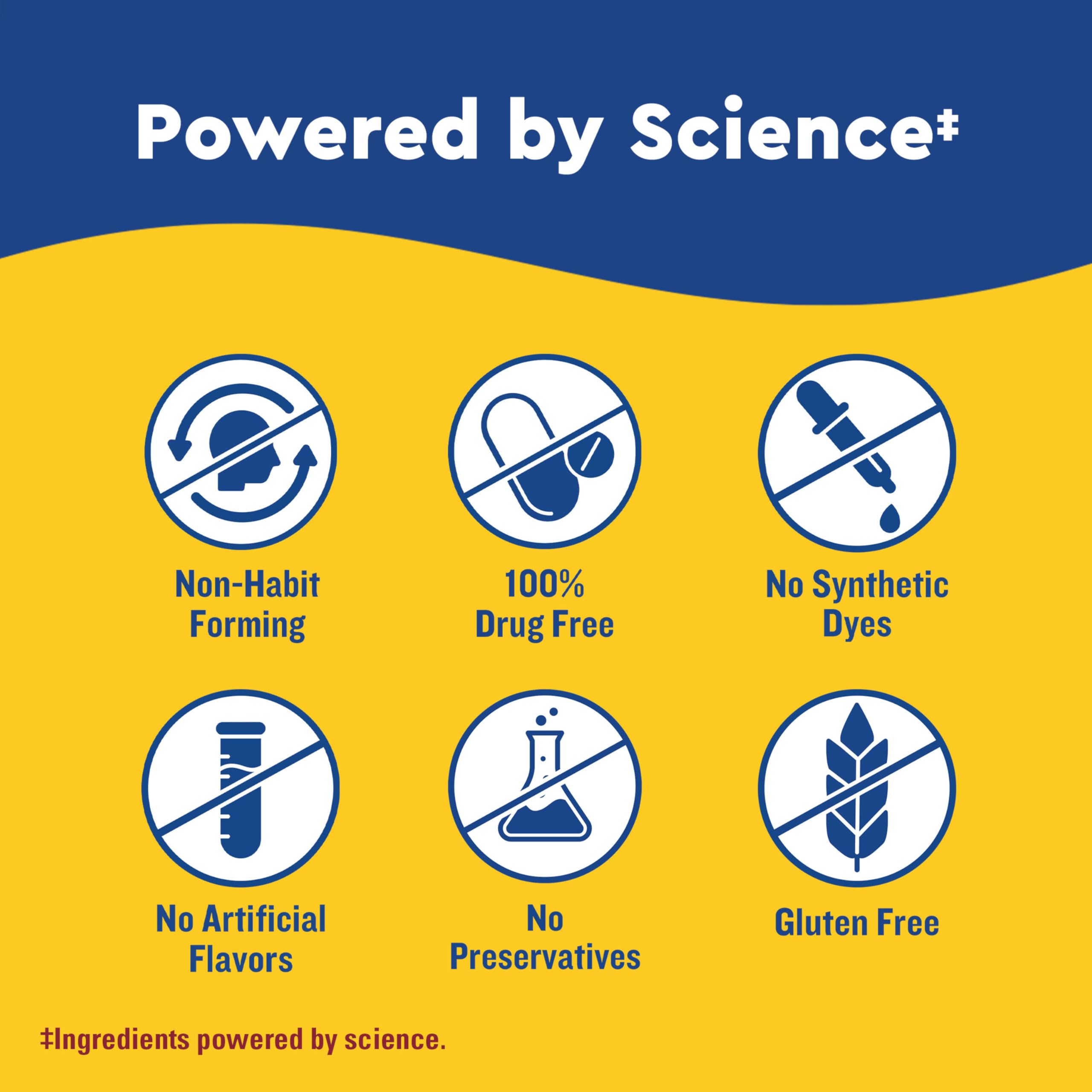 Nature Made Wellblends Sleep Longer, Melatonin 10mg, L theanine 100 mg, and GABA 100mg, Sleep Supplement, 35 Tri-Layer Tablets - Image 5