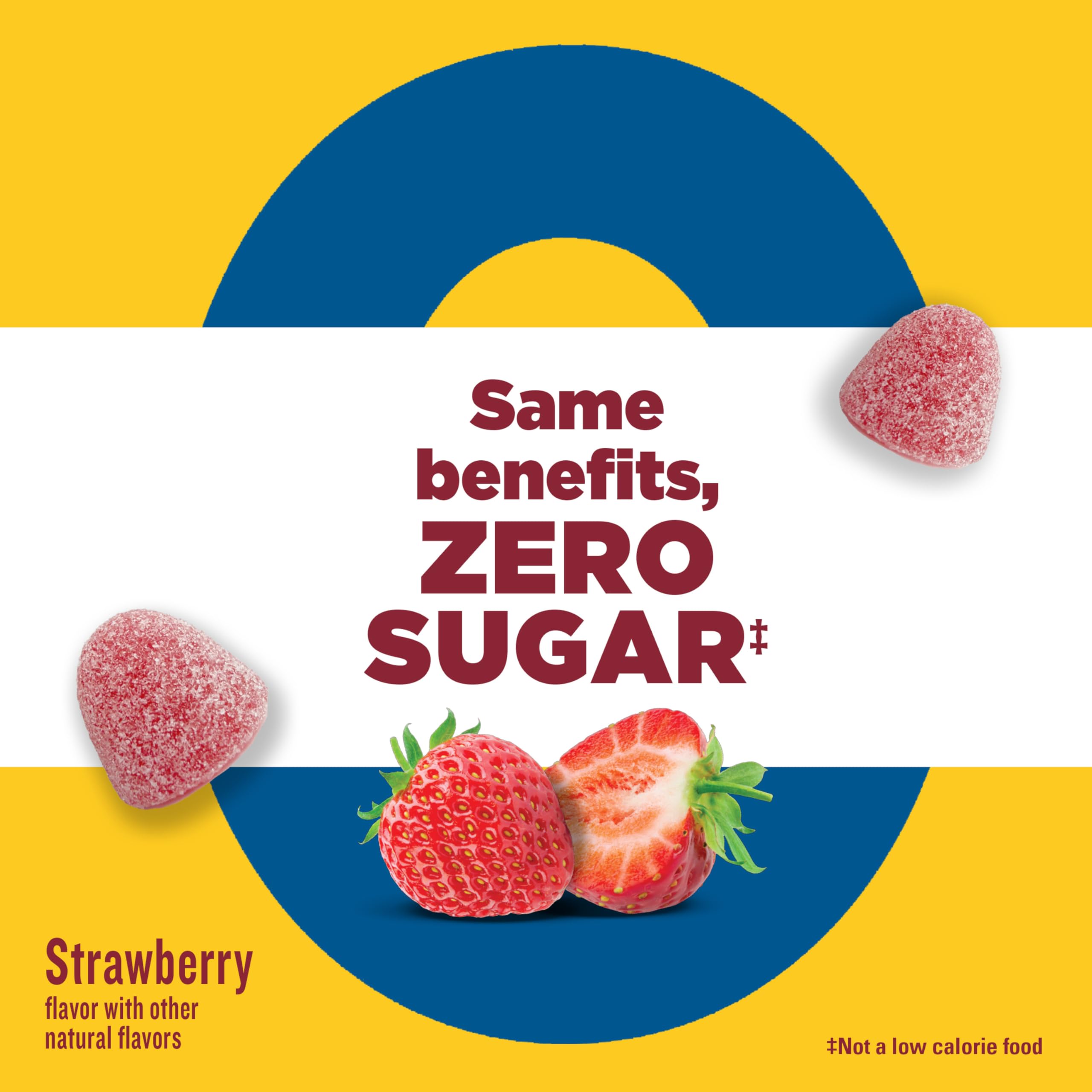 Nature Made Zero Sugar Magnesium Citrate Gummies 200 Mg Per Serving, Muscle & Bone Support, Aspartame Free, 40 Sugar Free High Absorption Magnesium Gummies, 20 Day Supply - Image 3