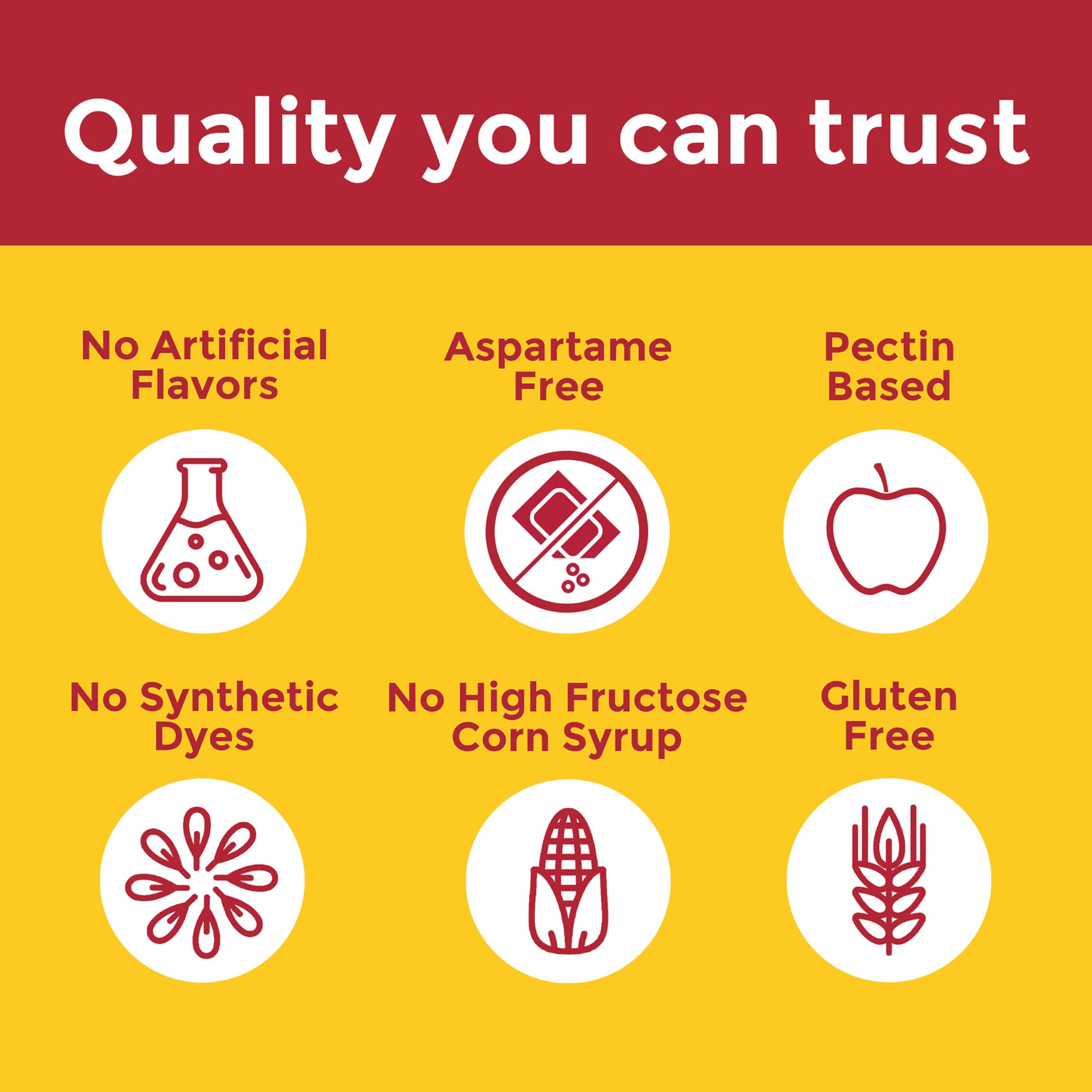 Nature Made Zero Sugar Melatonin 5mg Sleeping Gummies for Adults Extra Strength, 100% Drug Free Sleep Aid, Aspartame Free, 70 Sugar Free Melatonin Gummies, 70 Day Supply - Image 6