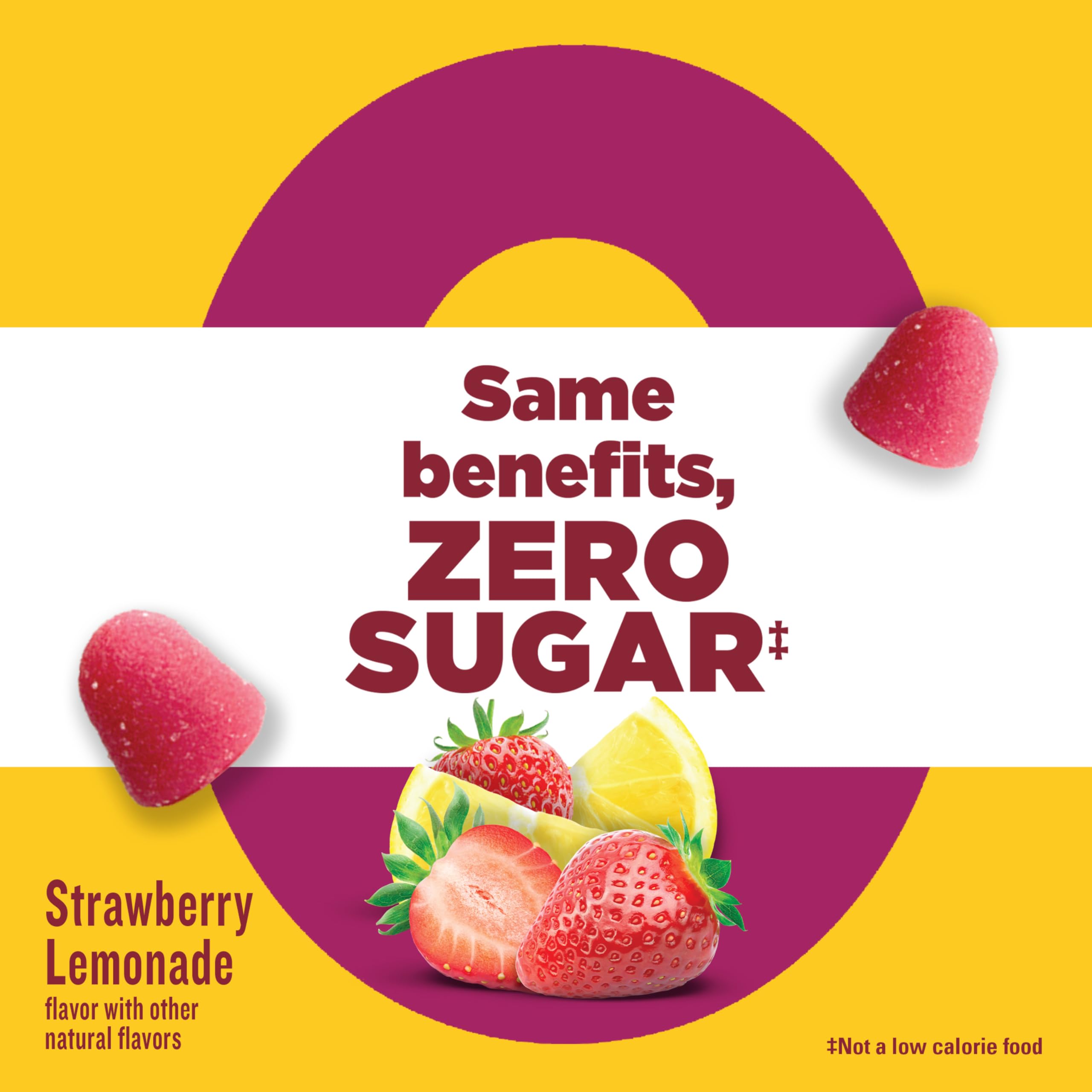 Nature Made Zero Sugar Multivitamin Women's Gummies, Bone & Immune Support, Aspartame Free, 90 Sugar Free Multivitamin Gummies, 45 Day Supply - Image 4